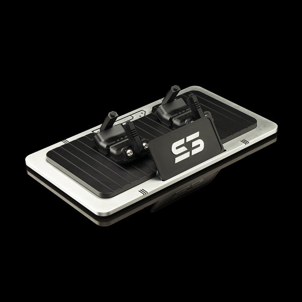 Saber Workbench Brushed Silver Black